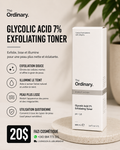 The Ordinary Glycolic Acid 7% Exfoliating Toner 100ML