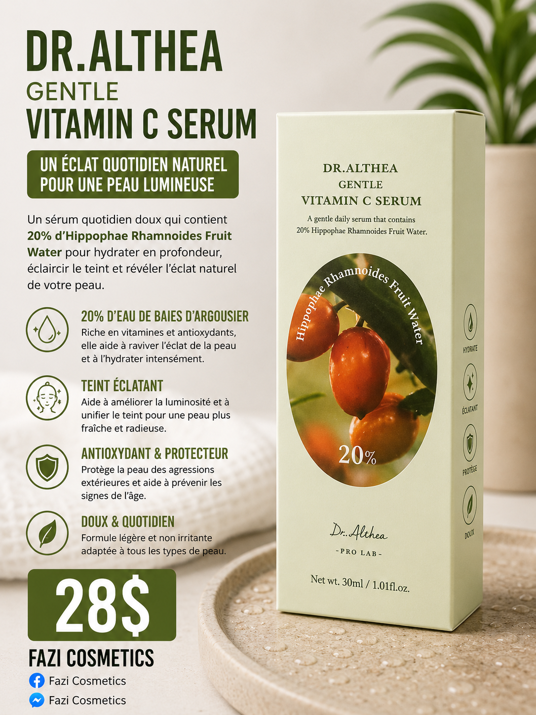 Dr. Althea Gentle Vitamin C Serum 30ML