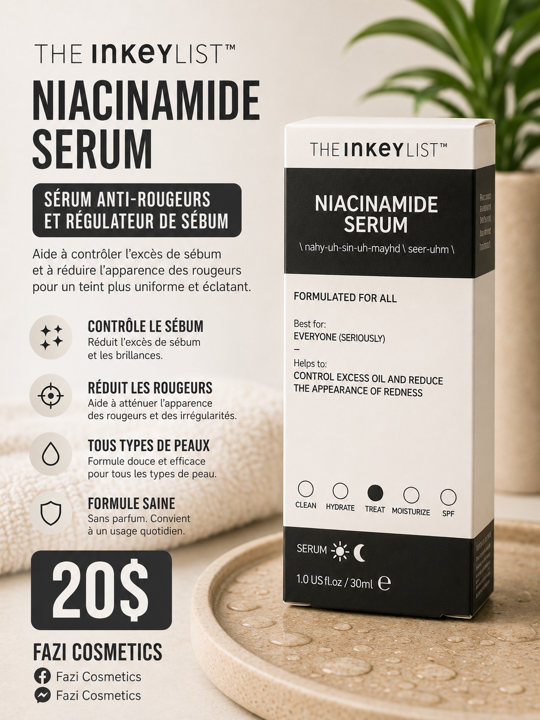 The INKEY List Niacinamide Serum 30ML